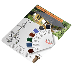 Дымоходы Феррум в цвет Вашей кровли