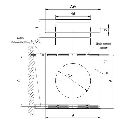 Площадка монтажная