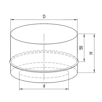 Заглушка с отверстием